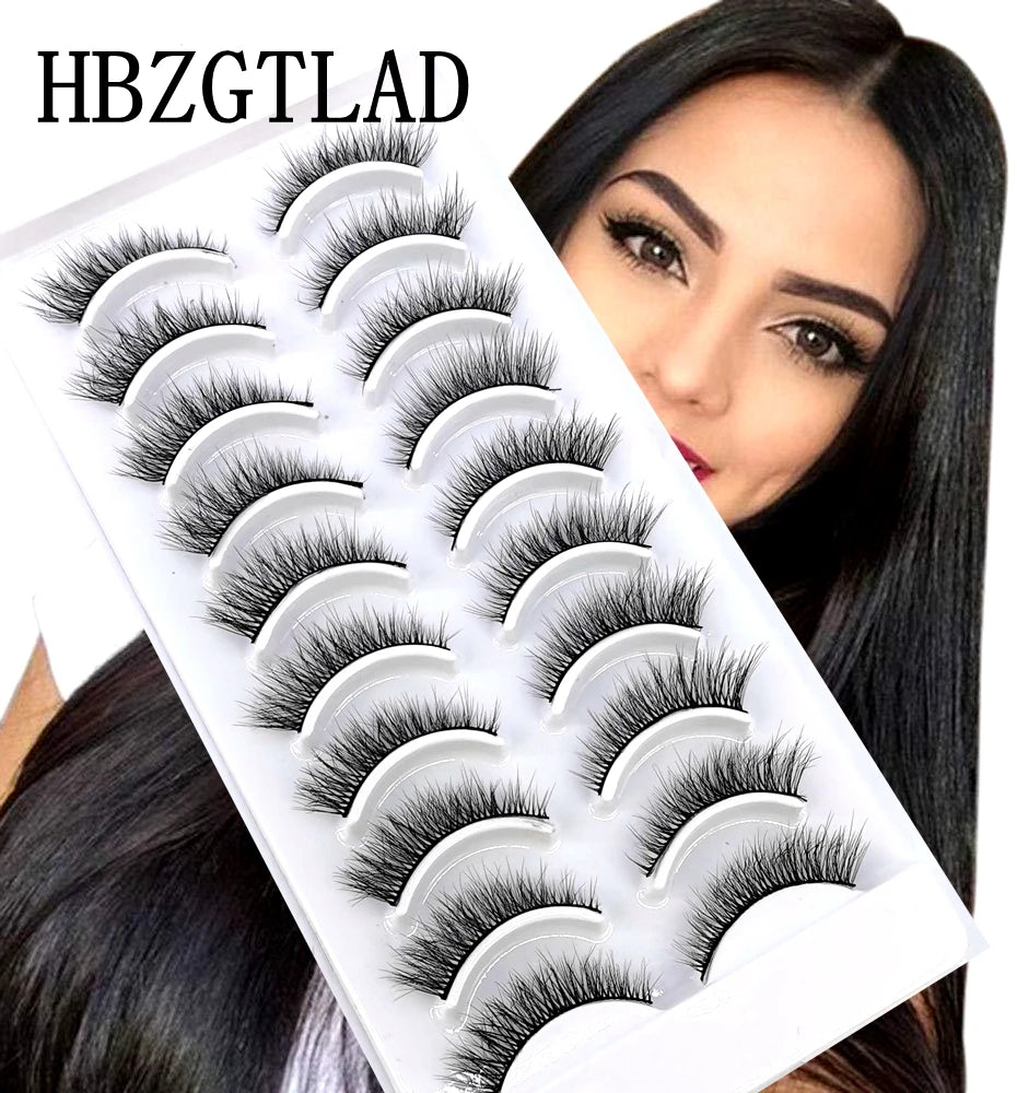 41 Styles 10 pairs natural long 3D mink false eyelashes