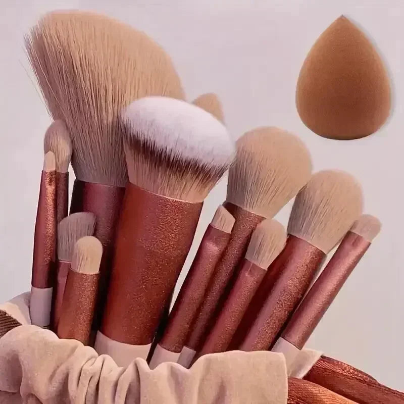 Soft Fluffy Professiona Makeup Brush Set